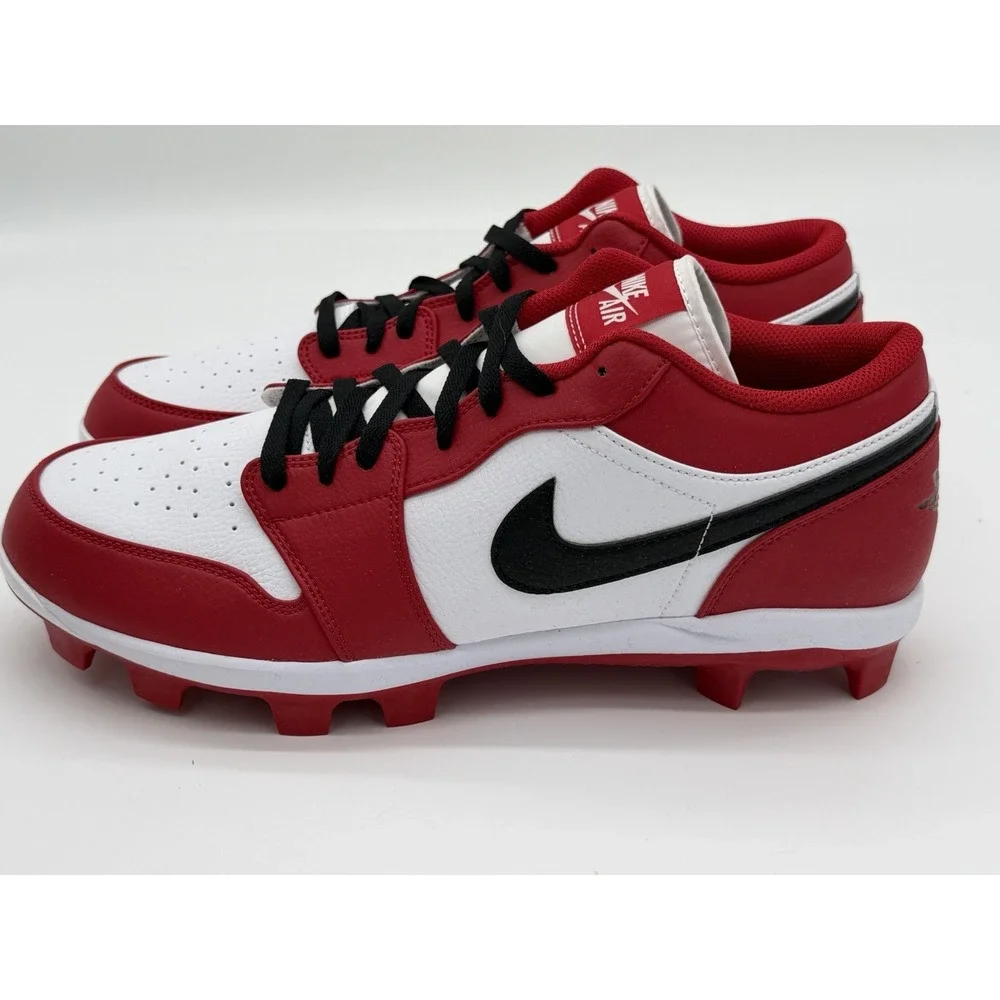 Size 14 *BUY AUTHENTIC* Nike Jordan 1 Retro MCS Low BRED CJ8524-611 No Box Lid